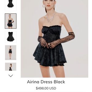Nana Jacqueline Airina Dress in Black